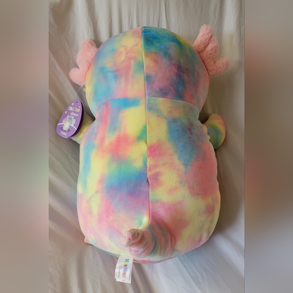 NWT 18" Tinley the Axolotl Easter Hug Mee Squishmallow Kellytoy Plush Toy - Picture 3 of 8